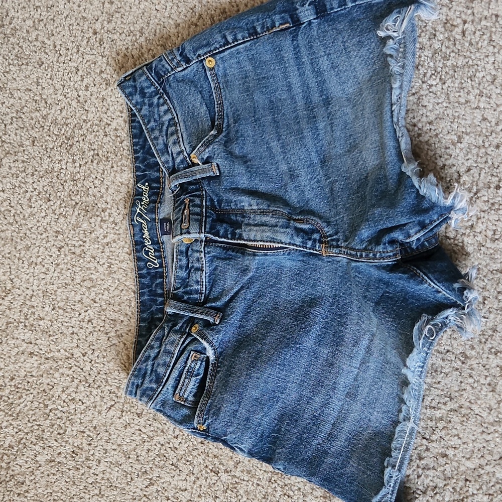 target brand denim shorts
